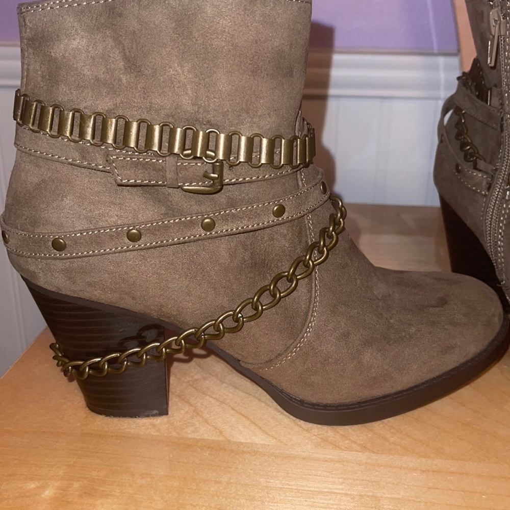 Strappy bootie!